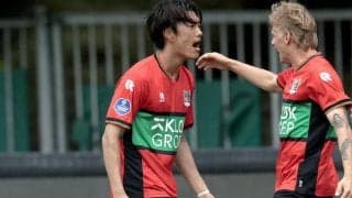 NEC小川航基の今季12ゴール目はCKからの先制ヘッド！ リーグ戦では5試合ぶりの一発に