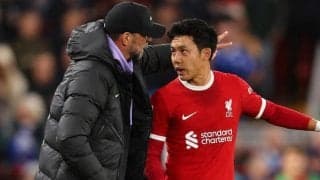 天王山で輝き放った遠藤航に「プレミアで傑出した選手になっていく」　クロップ監督も絶賛！