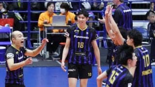 VリーグV1男子　パナソニックがV・レギュラーラウンド首位通過を確定   