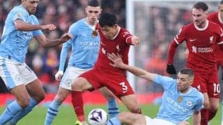 プレミア”頂上決戦”で遠藤航が存在感！マンC相手に「デュエルで負けなかった」「デ・ブライネを苛立たせた」と賛辞止まず