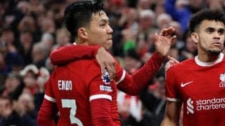 「流石にエグい」「凄すぎる」デ・ブライネ封じた遠藤航がシティ戦のPOTMに選出、クラブOBも「素晴らしい選手」、ファンも驚きの声「最高峰の戦いで選ばれるとは」