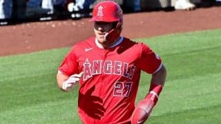 “鬼速い”トラウトが「めっちゃ引き締まってる」　気付いたら三塁にいる衝撃