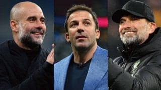 リバプールvsシティ…当代世界最強チームどうしの一戦にデル・ピエロ氏もシビれた？「Grazie!!!」