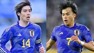 【日本代表の北朝鮮2連戦、三笘薫・伊東純也の穴をどう埋めるのか(1)】アジアカップの序列なら堂安・中村がファーストチョイスだが……森保監督が選択する「左右の槍」は