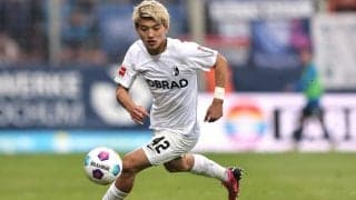 堂安律がアシストで勝利呼び込む！ 絶妙クロスに「やっぱり凄いわ」、「ナイスアシスト」