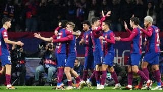 バルセロナがナポリに3発快勝、4季ぶりにベスト8進出【CL】