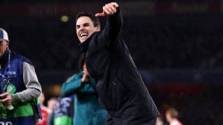 「いかに難しいか…」14年ぶりのCLベスト8、アルテタ監督はPKセーブのGKラヤも称える「どれほど安心したか」