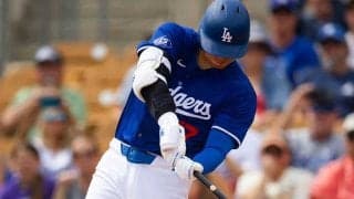 「ボール潰れてる」　大谷翔平、アリゾナに響かせた“爆裂音”に日米度肝「痺れます」