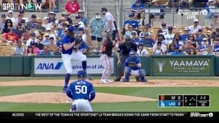 「やせたなぁ」「おしい！」筒香嘉智、大谷翔平率いるドジャース戦で\"HR未遂\" 久々の勇姿にファン歓喜