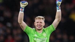 「泣いてしまう」ファンを感動させたアーセナルの控えGKラムズデールの振る舞い、殊勲の正守護神に歩み寄り…「泣いていいよね？」