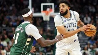 ウルブズのタウンズが左ヒザ半月板を手術…レギュラーシーズン最終週に再検査予定