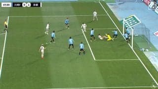 そこ狙うのかよ！神セーブ連発、何度打っても入らない川崎・上福元の牙城を崩した瞬間　“京都の川崎”が守備陣の逆をついた冷静ゴールでファン大混乱「京都の川崎が川崎に」「ややこしいなｗ」