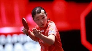 張本美和が“世界女王超え”で初勝利なるか　孫穎莎との大一番、初出場の15歳がベスト8進出目指す【WTTシンガポールスマッシュ】