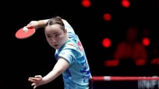 伊藤美誠が注目の“みうみま”黄金世代対決を制す　平野美宇を大逆転撃破でベスト8進出【WTTシンガポールスマッシュ】