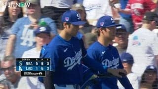今日はイマイチだったね…大谷翔平＆山本由伸、笑顔の青空“緊急反省会”ファンも「おつかれさま～」先輩がいる頼もしさ