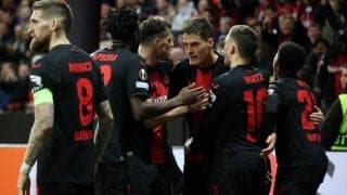 10人のカラバフに苦戦もシックの劇的AT弾で逆転勝利のレバークーゼンが準々決勝へ駒を進める！【EL】