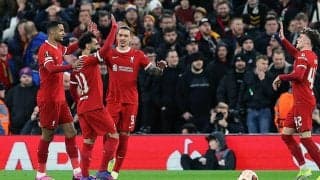 遠藤航先発のリバプールが2戦連続圧勝で余裕の8強入り！　サラーがクラブ記録7年連続20ゴール【EL】