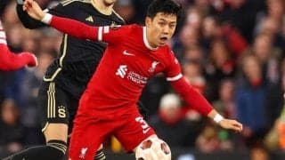 「目から鱗のパスを通した」リバプールの遠藤航が”引き続き”存在感！ELスパルタ戦で前半の4ゴールに貢献「狭いエリアでもボールを保持」