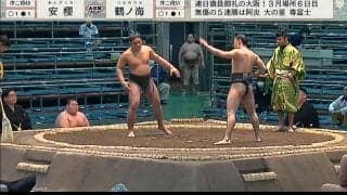 「スゴい足上がってるぅ」美しい四股を踏む2人の力士に視聴者が熱視線「良い共演」称賛の声