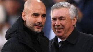 3季連続でマドリーと対戦する王者シティ、グアルディオラ監督は｢CLの王様と対戦｣と気を引き締め