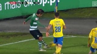 「また破壊！」「予測能力エグい」スポルティング守田英正が“天才的ディフェンス”を炸裂した瞬間　ボックス内で相手の攻撃を読み切る→チームの危機を救う神クリア