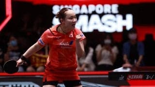 伊藤美誠、世界3位相手に惜敗も掴んだ手応え　逆転の王曼昱も警戒明かす「最高のイトウと戦う覚悟ができていた」【WTTシンガポールスマッシュ】