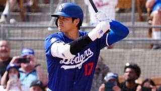 大谷翔平は「2番・DH」　韓国キウムと親善試合、20日開幕戦へ豪快弾なるか