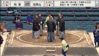 物言いがつき21歳の若手行司がキョロキョロ…表情変化で緊張感が視聴者に伝染？「ドキドキ」「動揺してる」