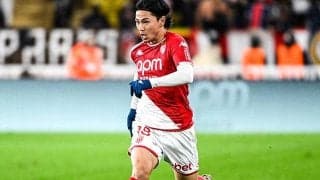 先発出場の南野拓実はポスト直撃の決定機…モナコは格下ロリアンに土壇場被弾で痛恨ドロー【リーグ・アン】