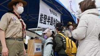 甲子園駅前で能登半島地震の支援呼びかけ　センバツ期間、募金活動