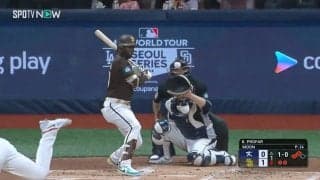 154キロ直撃で即破壊！球審のマスクにつけたカメラが収めた衝撃映像 球場も静まり返るアクシデント