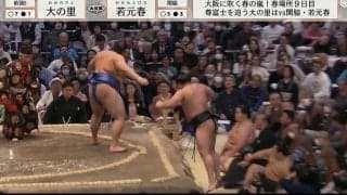 衝撃の取組に元関脇「うわっはっは！ 鳥肌立った」 怪物・大の里にファンも興奮「ザンバラ優勝ある」「新時代到来」