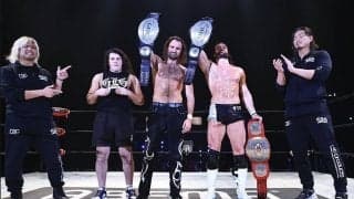 NOAHの主要ヘビー級王座はすべてGLGが手中に？ 「いまもこのリングの舵を取っている」ジェイク・リー、3・31のGHCヘビー奪還に自信