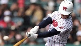 今大会＆低反発バット第1号は豊川モイセエフ・ニキータ　センバツ