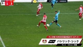 「オシャレすぎ」「偶然だろ」スーパーゴールかまぐれ弾か…ファンの見方が割れた超絶フィニッシュの瞬間！ レヴァークーゼンFWの“魔法のタッチ”の真相は？