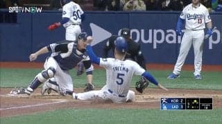 大谷翔平の後を打つMVP男は走塁もエグすぎた！ フリーマン、完全アウトのタイミングをセーフにした“忍者スライディング”の瞬間