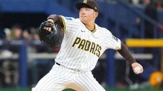松井裕樹、開幕戦で無失点デビュー　ピッチクロック違反も…大谷翔平とは対戦せず