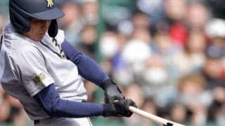 青森山田が木製バット使用、安打も　低反発導入に対応　センバツ