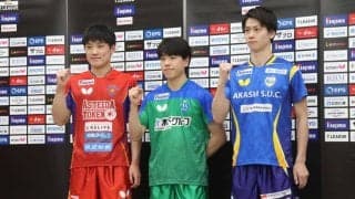 琉球の“エース”張本智和、PO準決勝の岡山戦は「苦しい試合になる」　警戒も「明日は万全」と勝利宣言【Tリーグ】