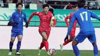 新生・韓国はタイとホームでドロー…小倉勉新監督率いるシンガポールは中国相手に2点差追いつき初勝ち点【2026W杯アジア2次予選】