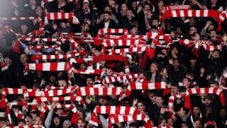 アーセナルサポーター3名が3年間のサッカー活動禁止処分…リバプール戦で“悲劇のチャント”