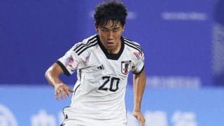 磐田加入内定のU-23日本代表MF角昂志郎が特別指定選手に認定