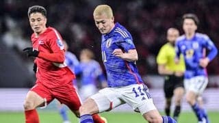 【サッカー日本代表、再出発の北朝鮮で見せた可能性(2)】前田大然が実行した“アジアでの戦い方”--国立競技場で喝采を浴びたハーフウェイラーンでの攻防が秘めるもの