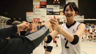 中学選抜の紅野花歩は「バレーが嫌いだった」。190㎝の有望選手を変えた日の丸での経験とは