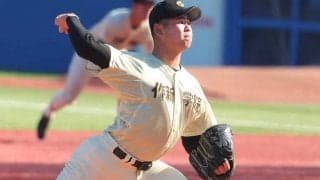 6四死球でも…直球は「高校生レベルを超えている」　“江川2世”、乱調でも変わらぬ評価