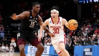 富永啓生が21得点も涙のラストゲーム…ネブラスカ大はNCAAトーナメント初戦敗退