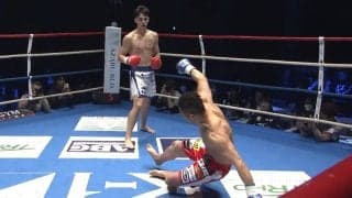 逸材が衝撃KO！ 魔裟斗べた褒め「若手で一番楽しみな選手」 電光石火の2ダウンに戦慄