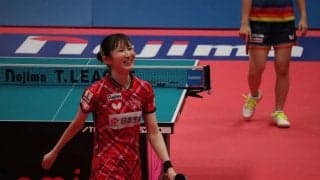 早田ひな、横井咲桜相手に圧巻の2連勝でファイナルへ「準備していた」　指揮官もエースに賛辞「うちのセオリー通り」【Tリーグ】