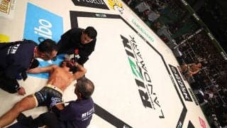 【RIZIN】「火が付くタイプだ」武田光司が“脂汗悶絶”ローブローからの大逆転勝利　萩原京平をレスリング力で支配