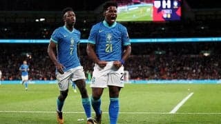 17歳の怪物エンドリッキが初ゴール！　新生セレソンがイングランド撃破で初陣飾る【国際親善試合】